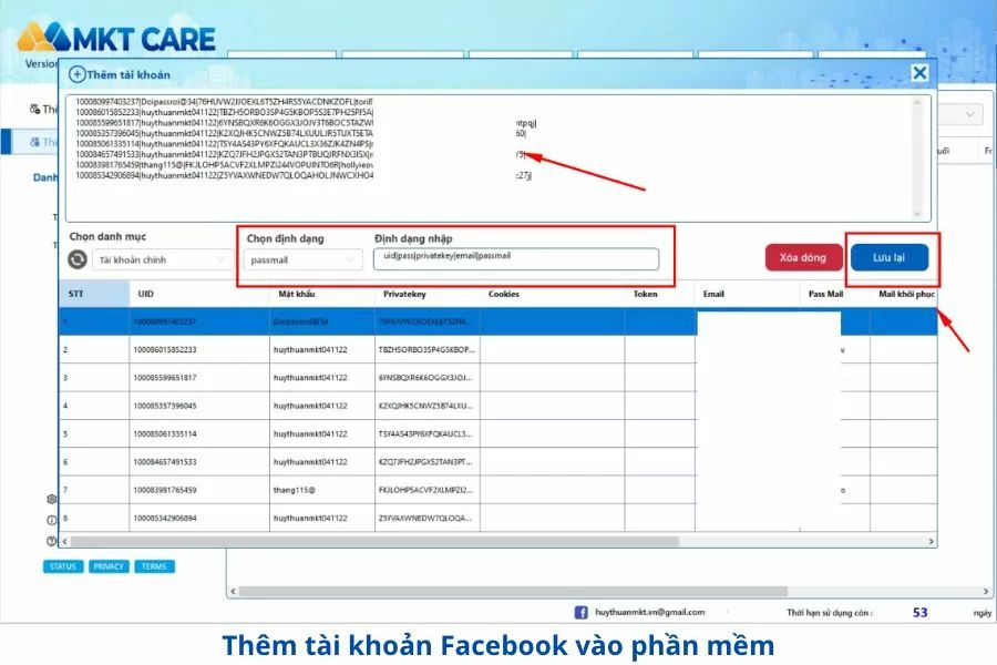 Cách dùng tool nuôi nick Facebook hàng loạt