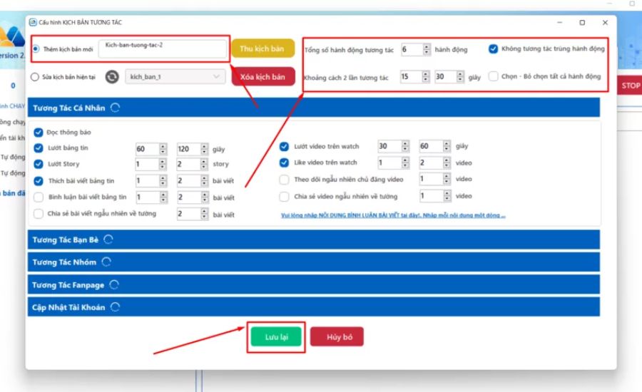 Cách dùng tool nuôi nick Facebook hàng loạt
