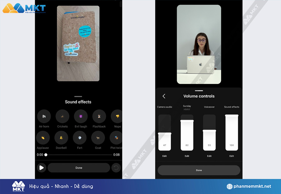 Sử dụng voice filters and sound effects cho video Reels Sử dụng voice filters and sound effects cho video Reels