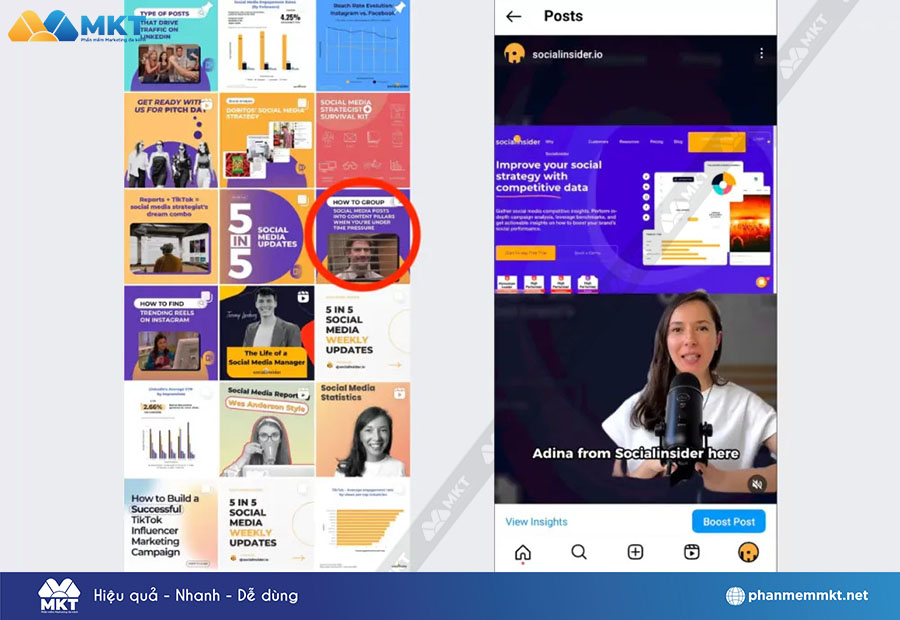 Chọn ảnh bìa hấp dẫn cho video Reels Chọn ảnh bìa hấp dẫn cho video Reels