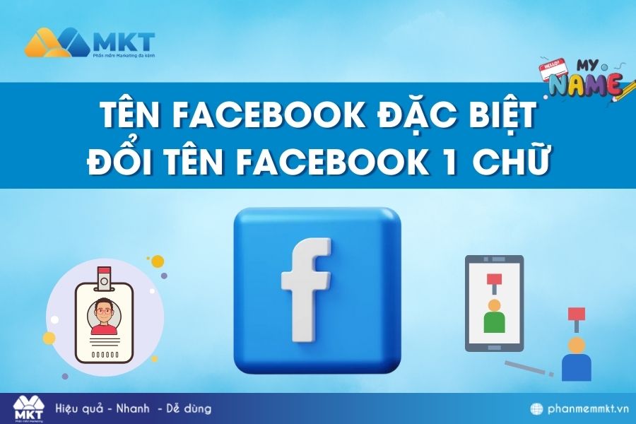 Hướng dẫn cách đổi tên Facebook 1 chữ