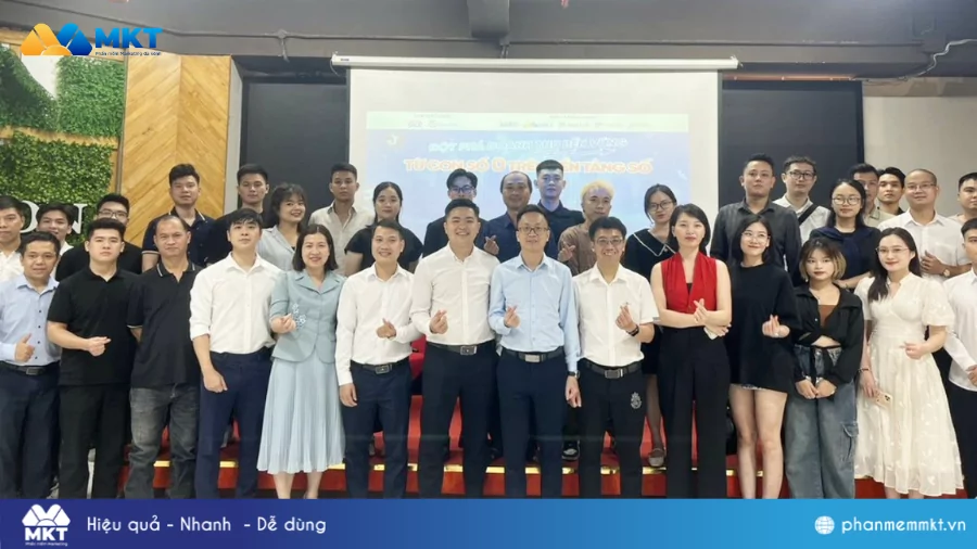 Phần Mềm MKT đồng hành tổ chức sự kiện “Đột phá doanh thu bền vững từ con số 0 trên nền tảng số”