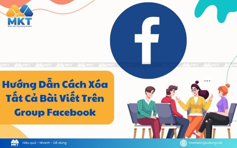 xóa tất cả bài viết trên group Facebook