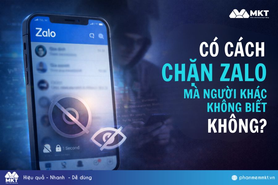 Cách chặn Zalo mà người khác không biết