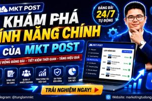 tool đăng bài tự động facebook MKT Post — tính năng đăng hàng loạt scrape group auto comment