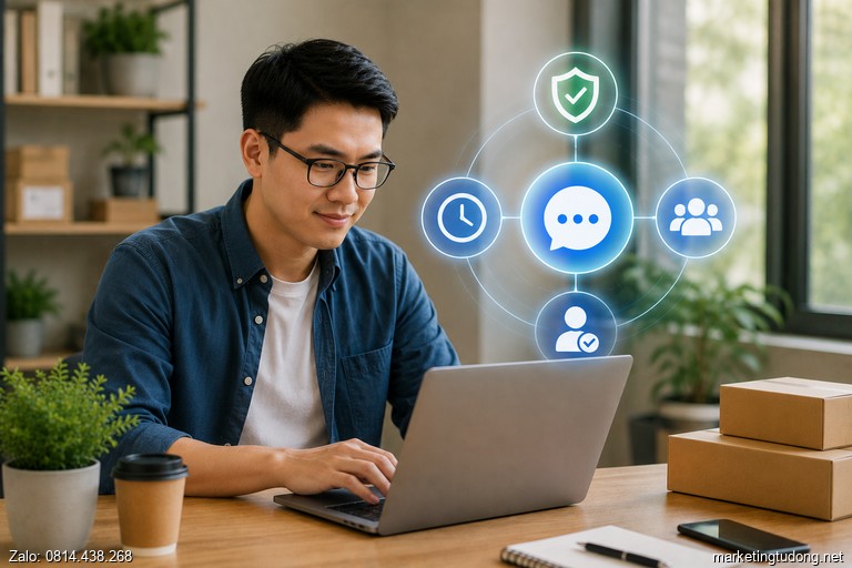cách nhắn tin zalo không bị spam bằng phần mềm quản lý tập trung