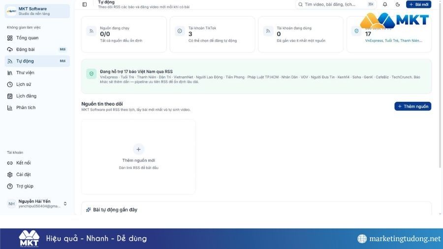 Tạo video TikTok bằng AI