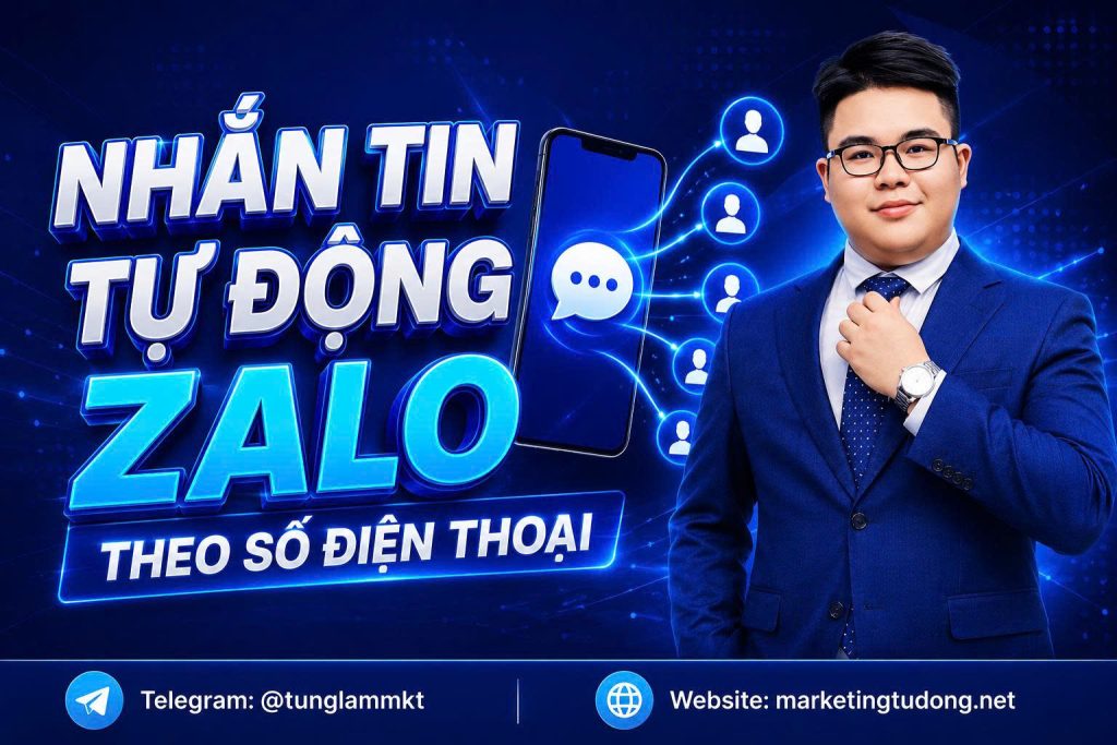 Nhắn Tin Tự Động Theo Số Điện Thoại Zalo