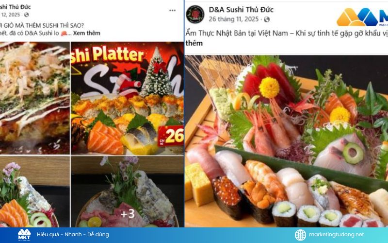 D&A Sushi Thủ Đức