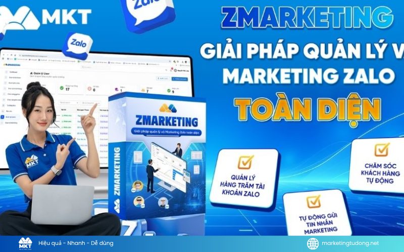 phần mềm zmarketing