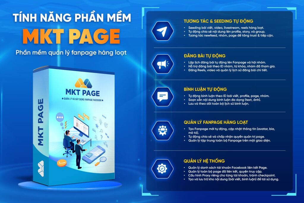 phần mềm quản lý fanpage